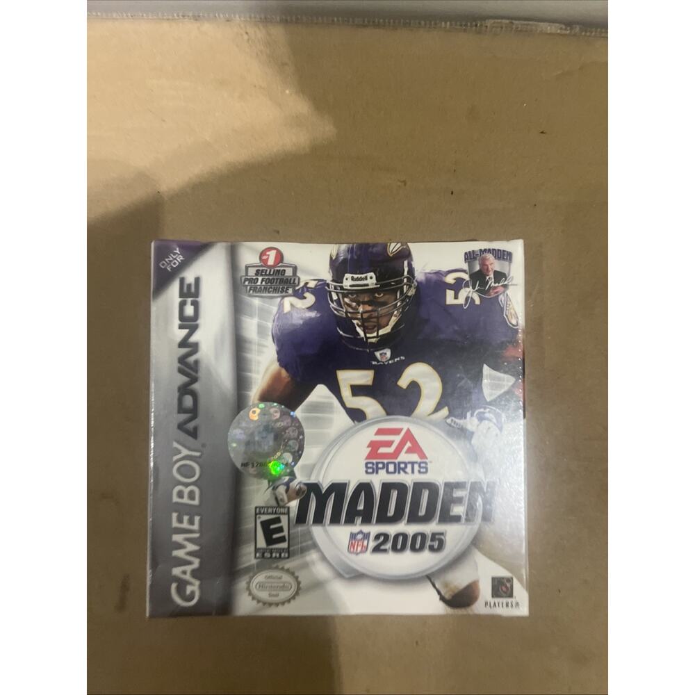 Nintendo Gameboy Advance Madden 2005 Brand New Factory Sealed